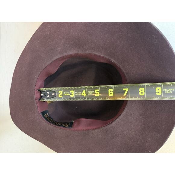 Goorin Bros Women\'s Small Purple Wool Felt Wide Brim Fedora Boho Hat main image 5